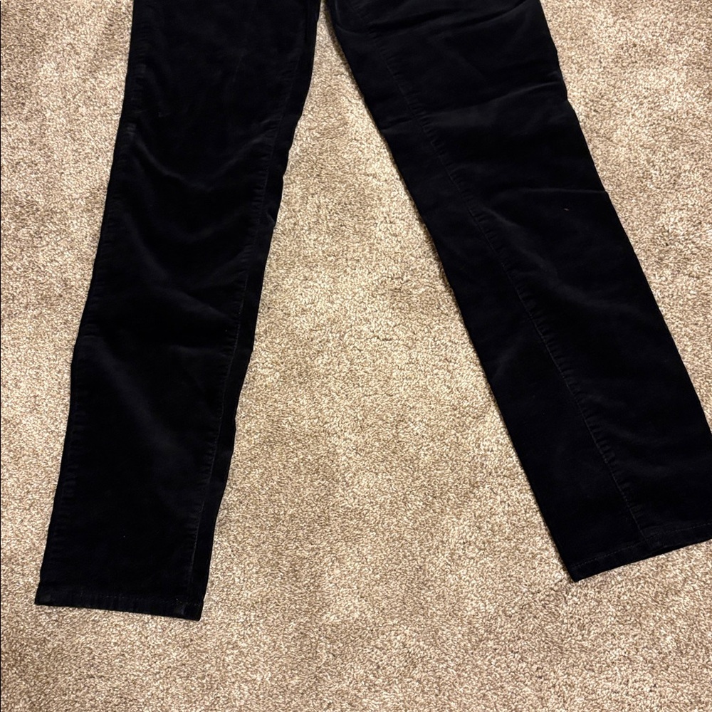 Talbots size 2 Black Corduroy Pants - Picture 6 of 8